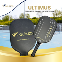 Coliseo Ultimus Pro Pickleball Paddle – 16mm wide T700 Carbon Fiber Racket with Thermoformed Core