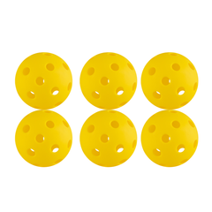 High Performance Indoor Pickleball Balls | Durable, High Bounce, Pack of 6