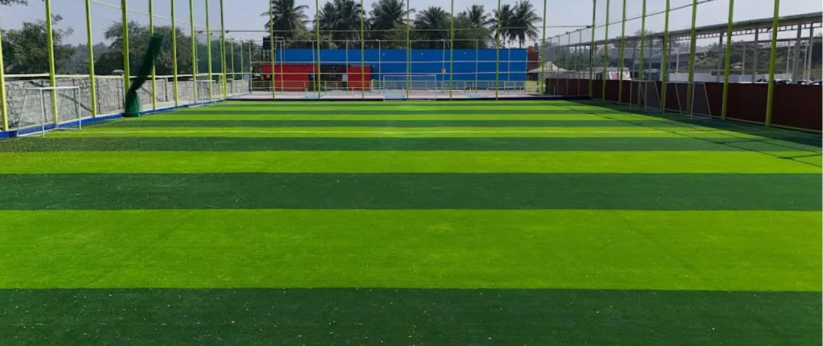 Floodlit artificial-turf football ground at Coliseo Nice Road